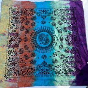 Multicolor Paisley Bandana